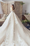 Robe de mariée a ligne Manche Courte Cérémonial Fourreau Avec Bijoux - Page 3