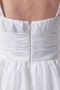 Robe de mariée Simple Plage Printemps Haut Bas Sans Manches Dos nu - Page 6