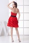 Robe de Cocktail Loisirs a ligne Ceinture en Étoffe Dos nu Sans Manches - Page 2