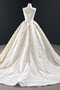 Robe de mariée Formelle Lacet Col Carré Naturel taille Traîne Mi-longue - Page 2