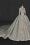 Robe de mariée Dos nu Tulle Automne Appliques Vintage Col en V - Page 2