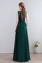 Robe Demoiselle d'Honneur Longueur Cheville Elégant Sans Manches - Page 3