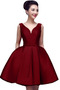 Robe de Cocktail Soie Epurée Lacez vers le haut Longueur Genou Été A-ligne - Page 11