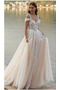 Robe de mariée Naturel taille Poétique Traîne Courte Été aligne Manquant - Page 1
