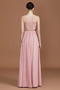 Robe Demoiselle d'Honneur Col en V Foncé Elégant Empire Naturel taille - Page 2