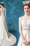 Robe de mariée Fourreau Avec Bijoux Printemps Sans Manches aligne - Page 4