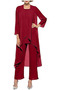 Robe de mère pantalon de costume Luxueux Longueur Cheville Naturel taille Mousseline de soie - Page 18