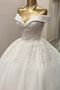 Robe de mariée Fourreau Avec Bijoux Sans Manches Naturel taille Perle - Page 3
