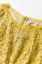 Robe de Soirée Couvert de Dentelle Petites Tailles 3/4 Manche Longueur Genou - Page 5