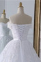 Robe de mariée Tulle Mancheron Épaule Dégagée Été A-ligne Formelle - Page 6