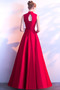 Robe de Bal Elégant a ligne Milieu Col haut Perle Longueur Cheville - Page 2