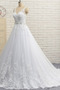 Robe de mariée Traîne Mi-longue aligne Sans Manches Couvert de Dentelle - Page 3