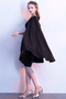 Robe de Cocktail Gradins Longueur Genou aligne Elégant Satin Col Bateau - Page 6