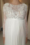 Robe de mariée Grossesse taille haut Empire Gaze Sans Manches Col U Profond - Page 4