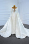 Robe de mariée Corsage Avec Bijoux Manquant Naturel taille Longue - Page 1