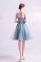 Robe de Soirée Sans Manches Naturel taille aligne Loisirs Appliquer - Page 2
