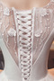 Robe de mariée Col Bateau Lacet A-ligne Formelle Longue Salle - Page 4