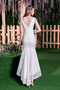 Robe de mariée Sirène Fermeture éclair Luxueux Naturel taille - Page 2