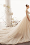 Robe de mariée Tulle Glissière Appliquer Manquant A-ligne Multi Couche - Page 3
