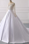 Robe de mariée Manche Longue Sablier Bouton Col de chemise t Longue - Page 3