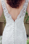 Robe de mariée Hiver Traîne Mi-longue Couvert de Dentelle Sans Manches - Page 6