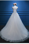 Robe de mariée Plage Col en V Epurée Mancheron Traîne Courte Triangle Inversé - Page 2