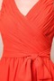 Robe de Bal aligne crêper Mousseline de soie Col en V Été Naturel taille - Page 11