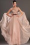 Robe de Soirée Elégant Haute Couvert Chiffon Ceinture en Étoffe - Page 3