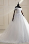 Robe de mariée Tulle Mancheron Épaule Dégagée Été A-ligne Formelle - Page 4