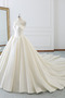 Robe de mariée A-ligne Traîne Longue Salle Printemps Soie Dos nu - Page 3