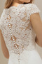 Robe de mariée Dentelle Soie Col ras du Cou Naturel taille Elégant - Page 3