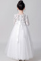 Robe Cortège Fille Nœud à Boucles Manquant Zip aligne Longueur Cheville - Page 2