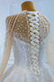 Robe de mariée Lacet Formelle Automne Col ras du Cou Longueur ras du Sol - Page 12