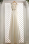 Robe de mariée aligne Sans Manches Naturel taille Simple Zip Manquant - Page 7
