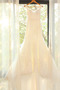 Robe de mariée noble Naturel taille Zip Manche Courte Été Bouton - Page 7