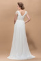 Robe de Soirée Dos nu Col en V Manche Courte Appliques Elégant - Page 2