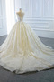 Robe de mariée Printemps A-ligne Manquant Chapelle Lacet Classique - Page 6