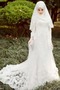 Robe de mariée Naturel taille Tulle Perle Haute Couvert Col haut - Page 1