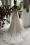Robe de mariée Tulle Longue Naturel taille Plage aligne Désirable - Page 2