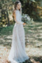 Robe de mariée Manche Longue Dentelle Longueur ras du Sol Tulle A-ligne - Page 3