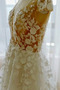 Robe de mariée Dos nu Sans Manches De plein air Naturel taille Fleurs - Page 9
