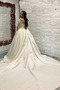 Robe de mariée Épaule Dégagée A-ligne Couvert de Dentelle Naturel taille - Page 1
