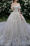 Robe de mariée Froid Lacez vers le haut Tulle Cérémonial Manche Courte - Page 3