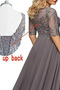 Robe de mère pantalon de costume Longueur Cheville Col Bateau A-ligne Naturel taille - Page 3