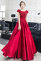 Robe de Bal Longue Col rond Lacet Satin Naturel taille Manquant - Page 5