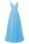 Robe de Soirée Sans Manches Naturel taille Bretelles Spaghetti Tissu Dentelle - Page 8