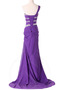 Robe de Soirée Décolleté Dans le Dos Mousseline de soie Médium - Page 4