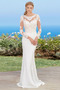 Robe de mariée De plein air Sexy Manche Longue Manche Aérienne Col Bateau - Page 2