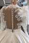 Robe de mariée A-ligne Sage Chapelle Naturel taille Satin Formelle - Page 4