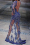 Robe de Cocktail Sexy Manche Longue Col en V Foncé Été Manche Aérienne - Page 2